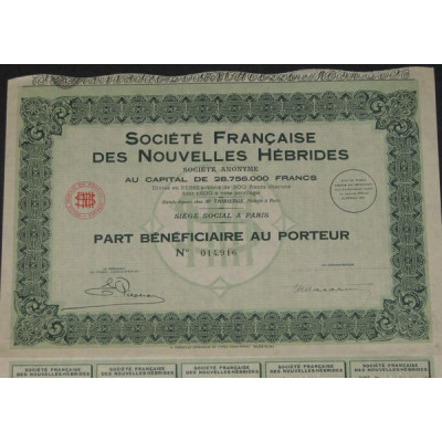 Sté Française des Nouvelles-Hébrides