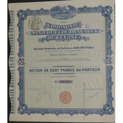 Cie Minière et de Dragages de Guyane