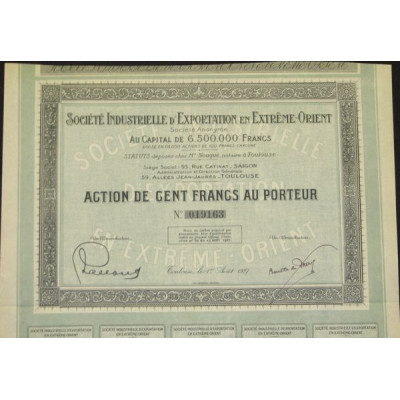 Sté Industrielle d'Exportation en Extrême-Orient