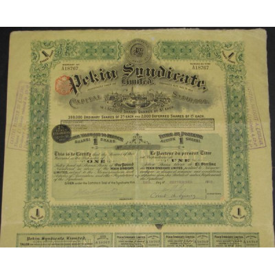 Pekin Syndicate Ltd (1 Ac)