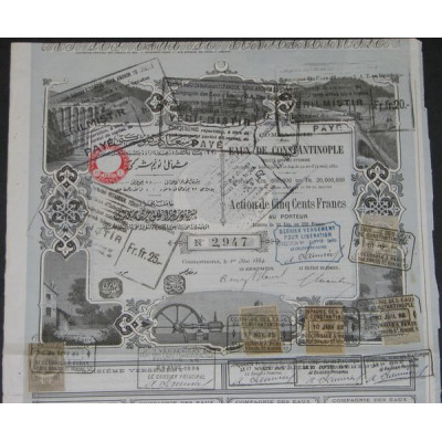 Cie des Eaux de Constantinople