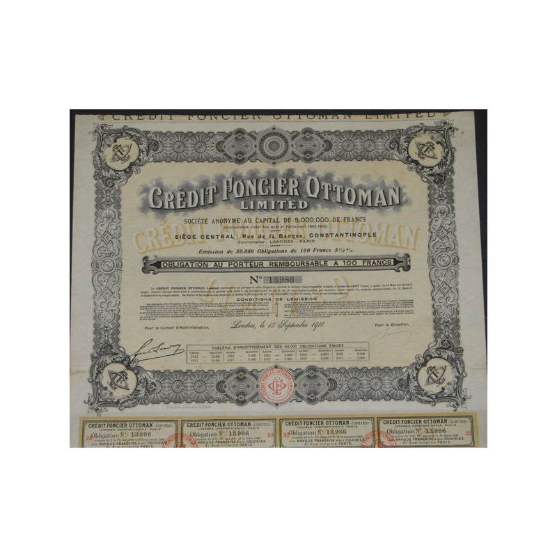Crédit Foncier Ottoman Ltd
