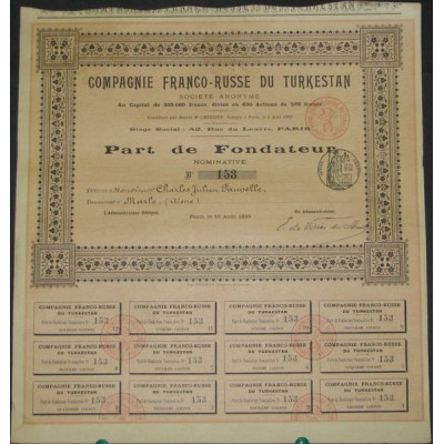 Cie Franco-Russe du Turkestan