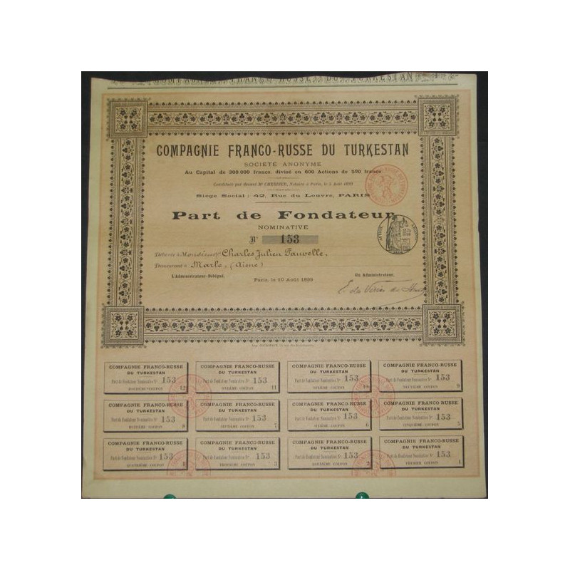 Cie Franco-Russe du Turkestan