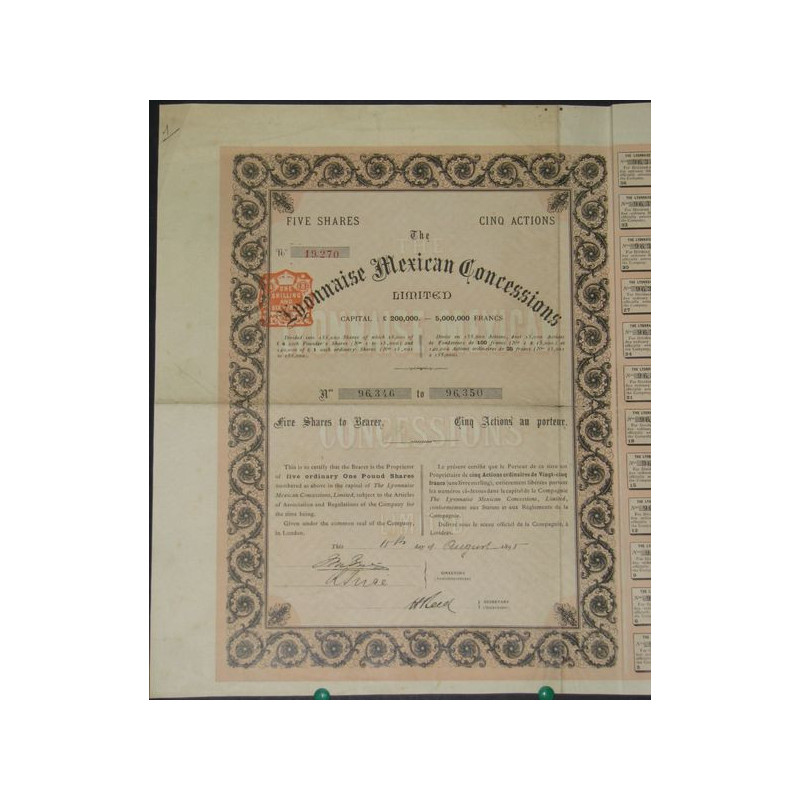 The Lyonnaise Mexican Concessions Ltd