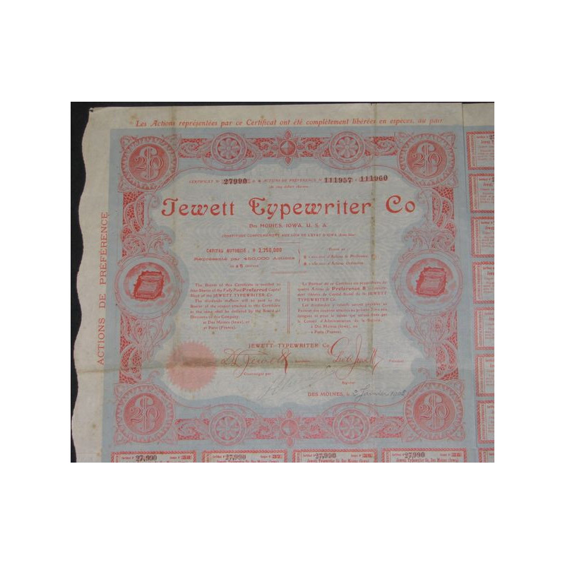 Jewett Typewriter Co