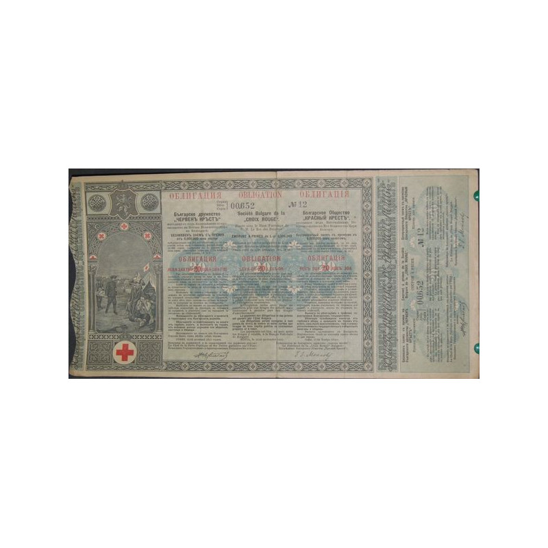 Sté Bulgare de la "Croix Rouge"