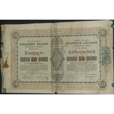 Königlich ungarisches Praemien-Anlehen