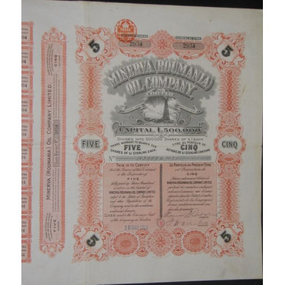 Minerva (Roumania) Oil Cy Ltd
