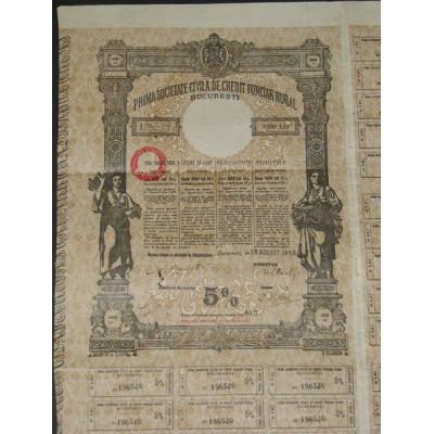 Prima Societate Civila de Credit Funciar Rural (1000Lei)