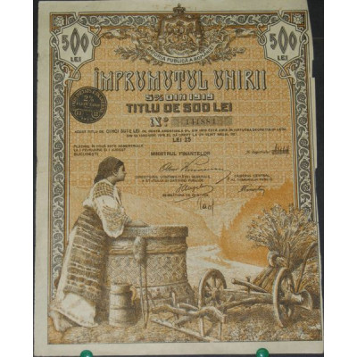 Imprumutul Unirii 5 % din 1919