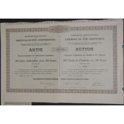 Cie d'Exploitation des Chemins de Fer Orientaux