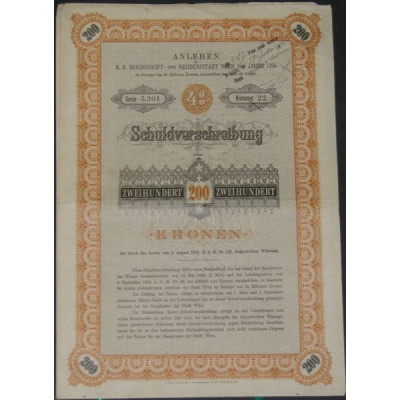 K.K. Reichshaupt une Residenzstadt Wien 1894