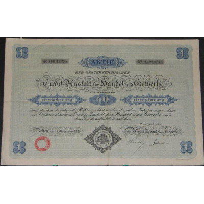 Sté Autrichienne de Crédit pour le Commerce et l'Industrie