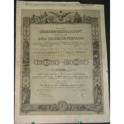 K.K. Priv Südbahn-Gesellschaft Cs. Kir Szab Déli Vaspalya-Tarsasag