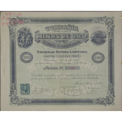 Cia de las Minas de Oro de Cerro Colorado