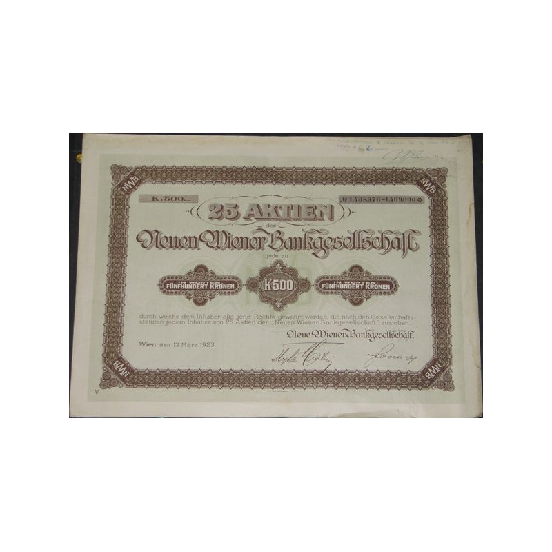 Neuen Wiener Bankgesellschaft