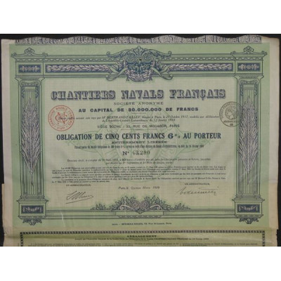 Chantiers Navals Français (Obl 500 F)