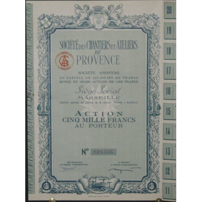 Sté des Chantiers et Ateliers de Provence (Act 5000 F)