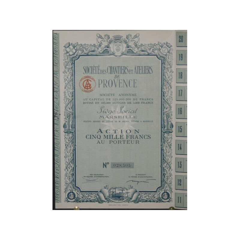 Sté des Chantiers et Ateliers de Provence (Act 5000 F)