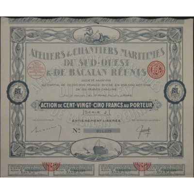 Ateliers & Chantiers Maritimes du Sud-Ouest & de Bacalan Réunis