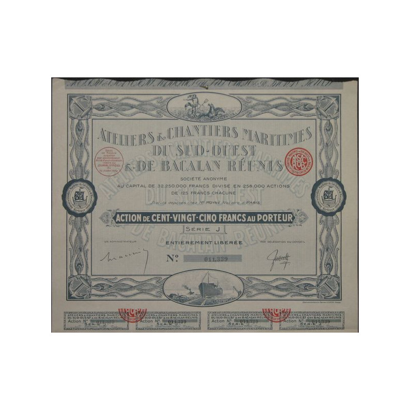 Ateliers & Chantiers Maritimes du Sud-Ouest & de Bacalan Réunis
