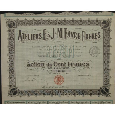 Ateliers E. & J.M. Favre Frères (Act)