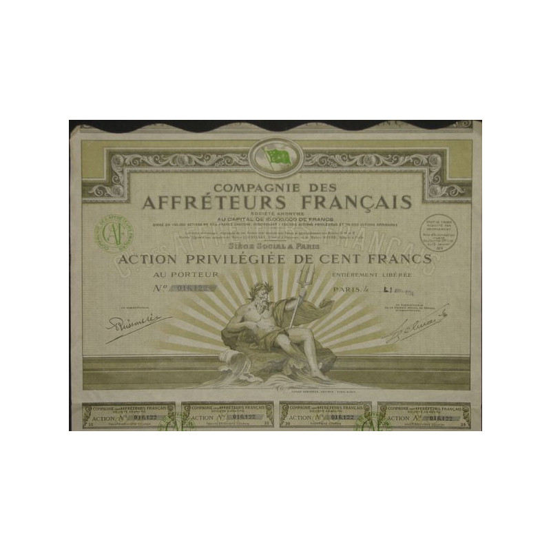 Cie des Affréteurs Français