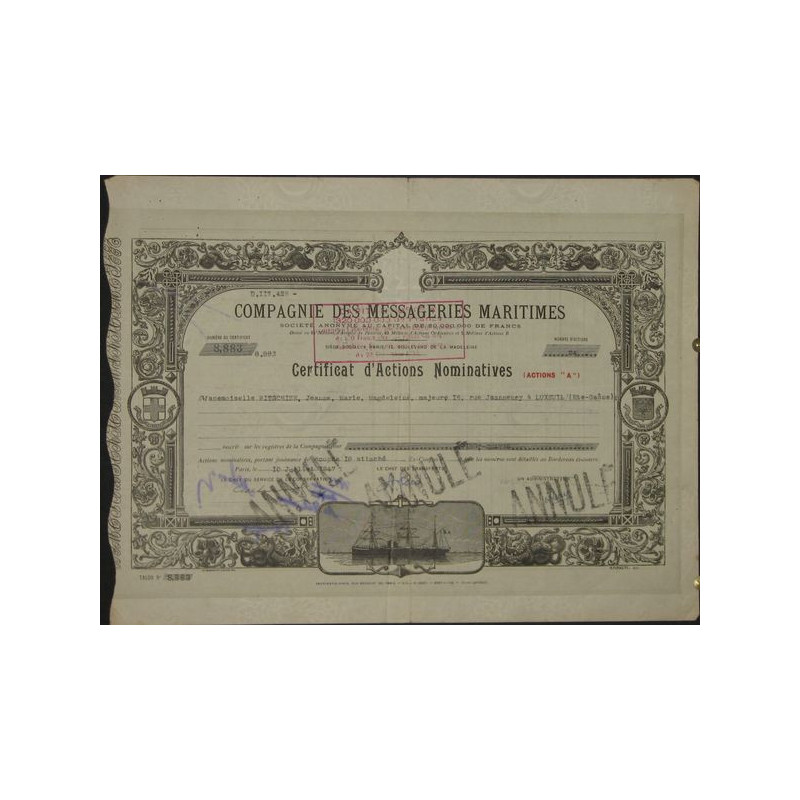 Compagnie des Messageries Maritimes