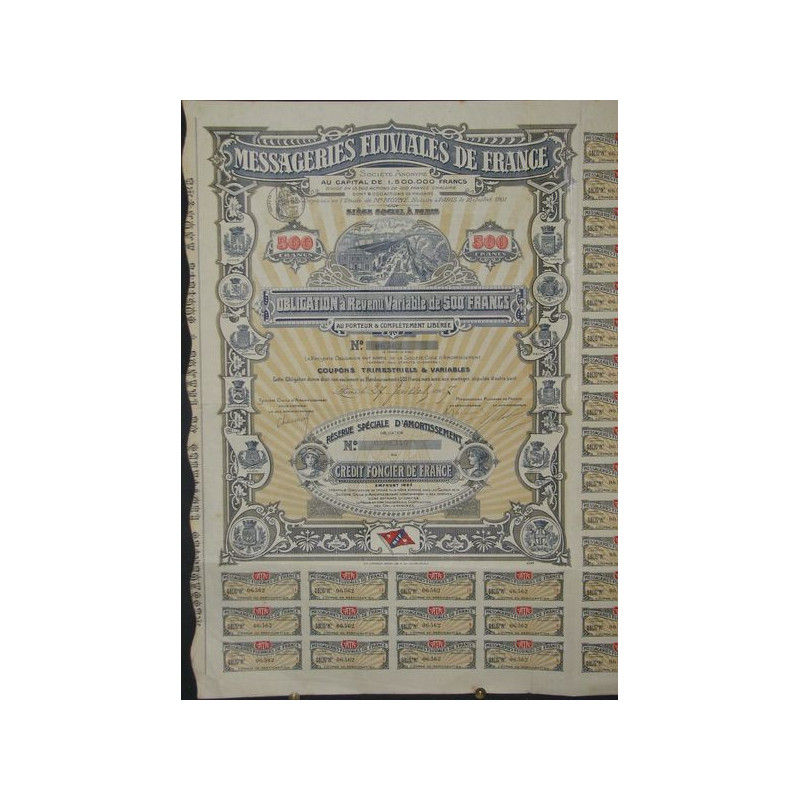 Messageries Fluviales de France (Obl 500 F)
