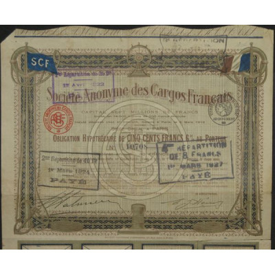 S.A. des Cargos Français (Obl)