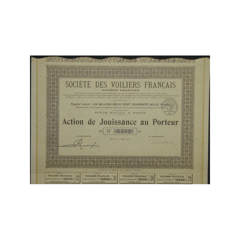 Sté des Voiliers Français