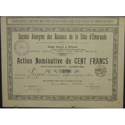 S.A. des Bateaux de la Côte d'Emeraude