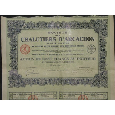 Sté des Chalutiers d'Arcachon