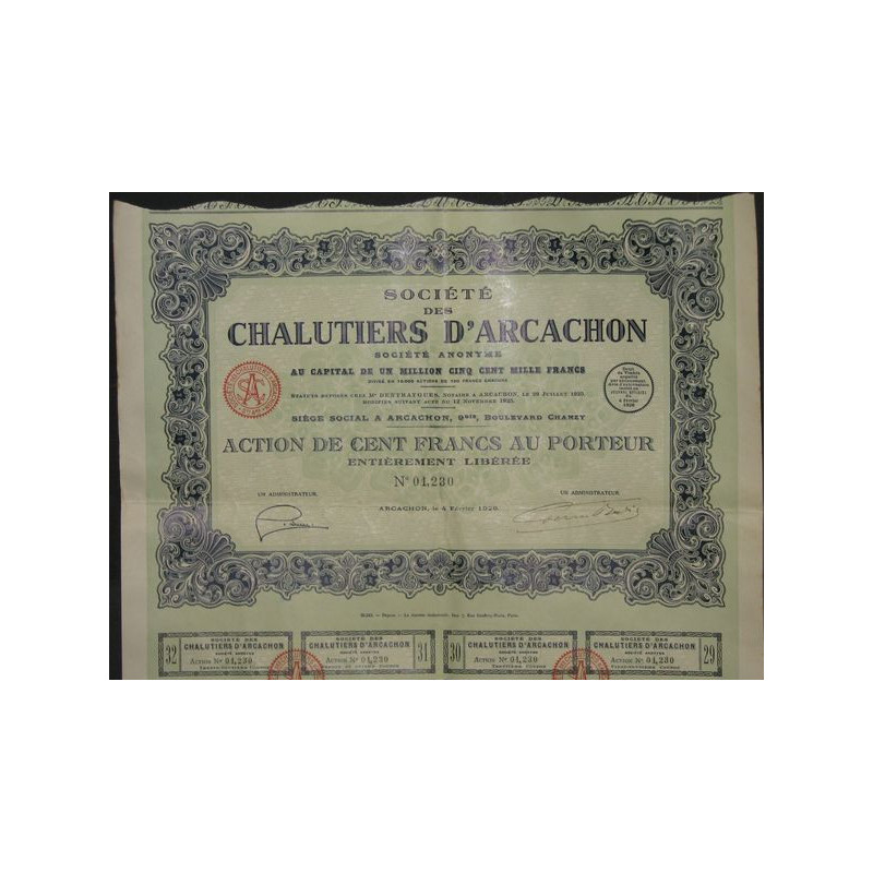 Sté des Chalutiers d'Arcachon