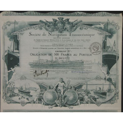 Sté de Navigation Transocéanique (Obl)