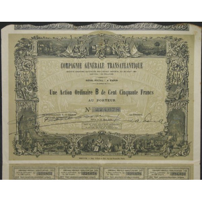 Cie Générale Transatlantique (Act O B)