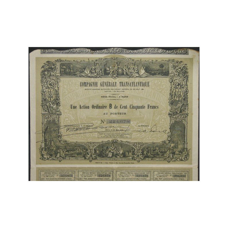 Cie Générale Transatlantique (Act O B)