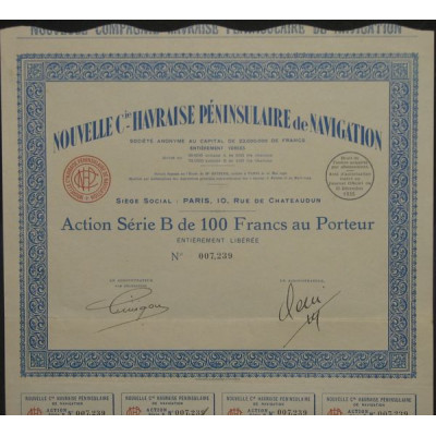 Nlle Cie Havraise Péninsulaire de Navigation (Act B)