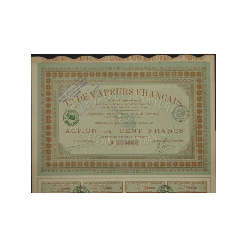 Cie de Vapeurs Français (Act)