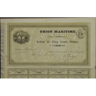 Union Maritime - Sté V. Marziou et Cie