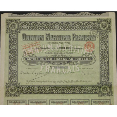 Omnium Maritime Français (Act 250 F)