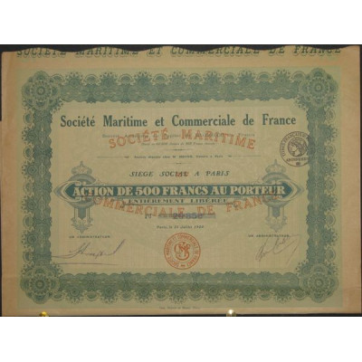 Sté Maritime et Commerciale de France