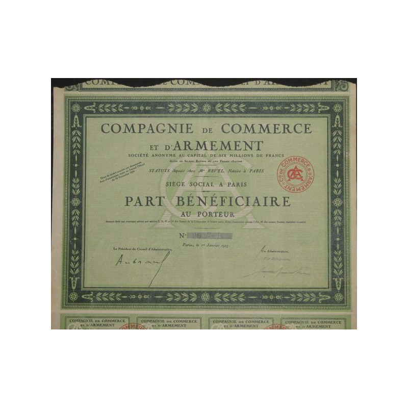 Cie de Commerce et d'Armement
