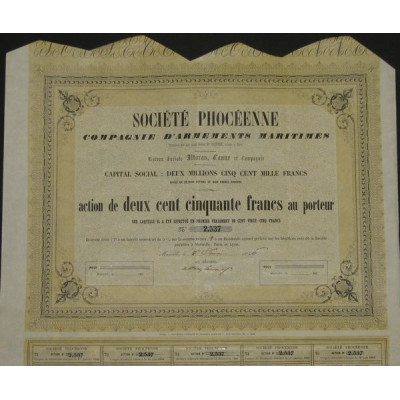 Sté Phocéenne Cie d'Armements Maritimes