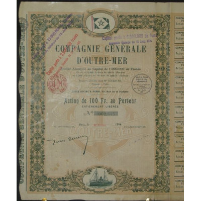 Cie Gale d'Outre-Mer (Act 100 F)