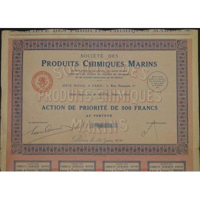 Sté des Produits Chimiques Marins