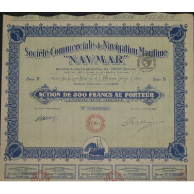 Sté Commerciale de Navigation Maritime "NAVMAR"