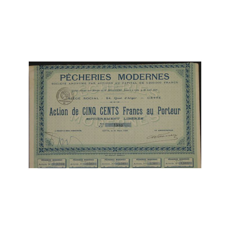 Pêcheries Modernes