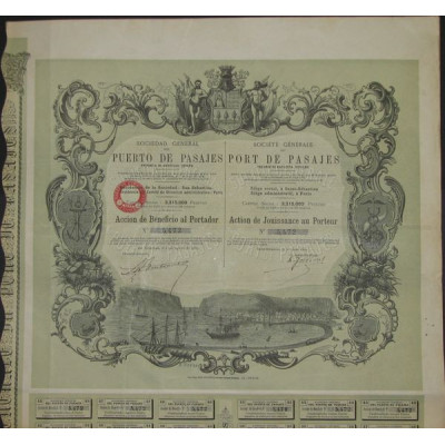 Sté Gale du Port de Pasajes - Province de Guipozcoa (Espagne)